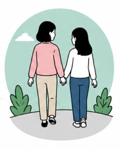 동행하며 앞서지 않는 미술치료사